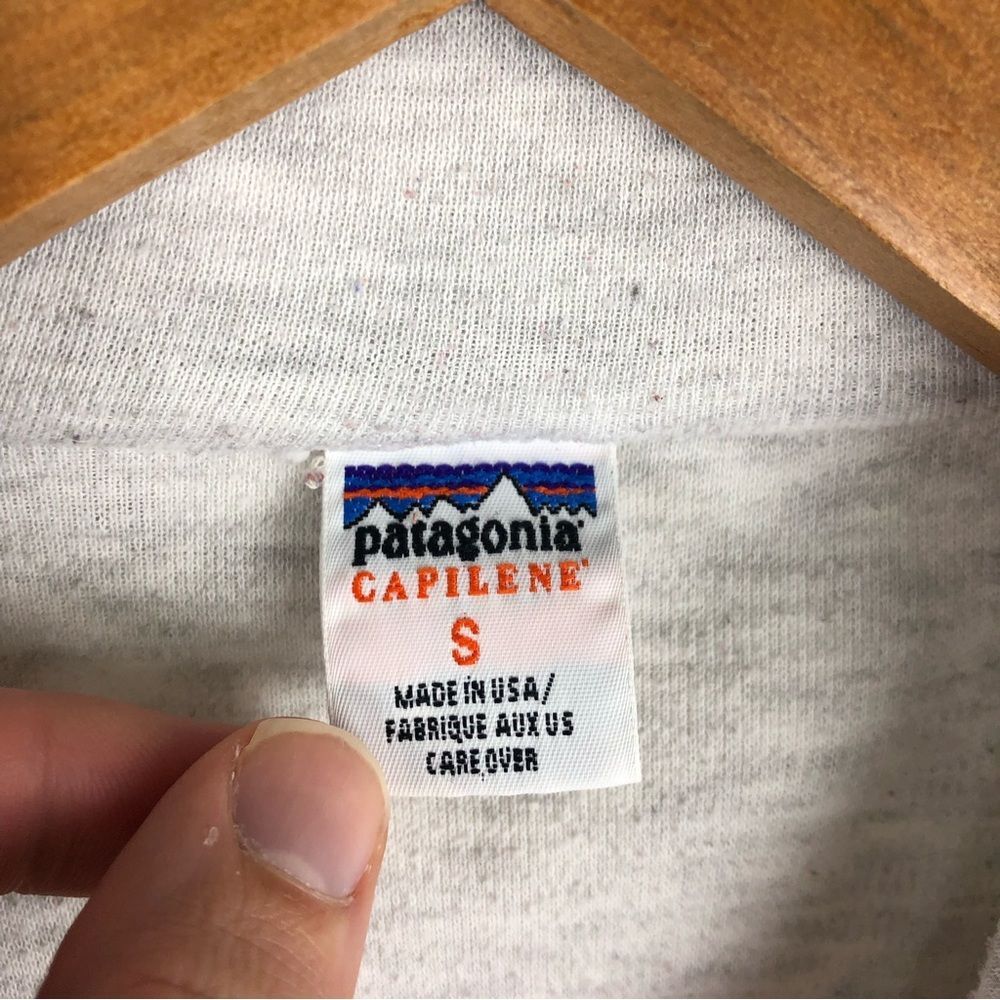 Patagonia Capilene White Pullover Women's Sz Small - Picture 2 of 7